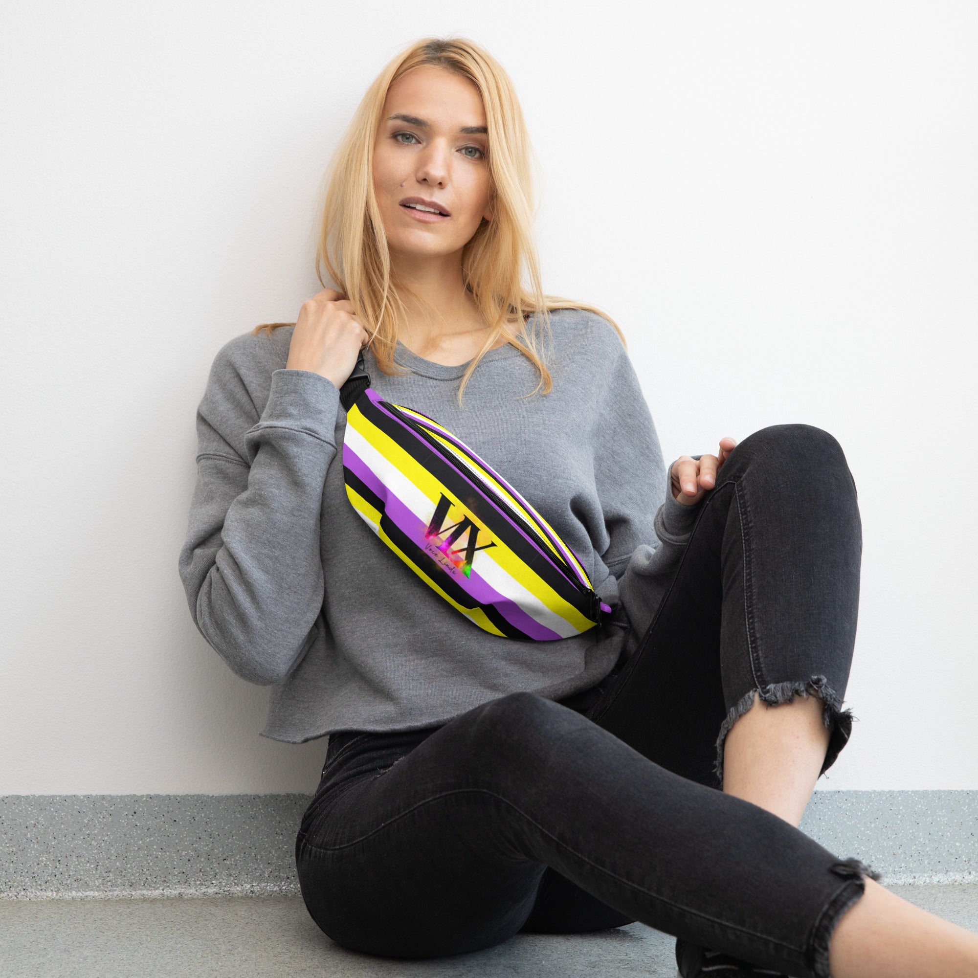 Fanny Pack Non-Binary Pride Flag