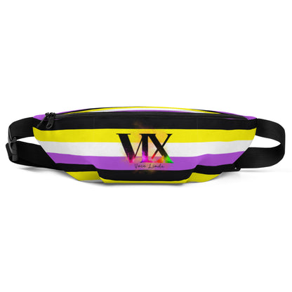 Fanny Pack Bandera del Orgullo No Binario