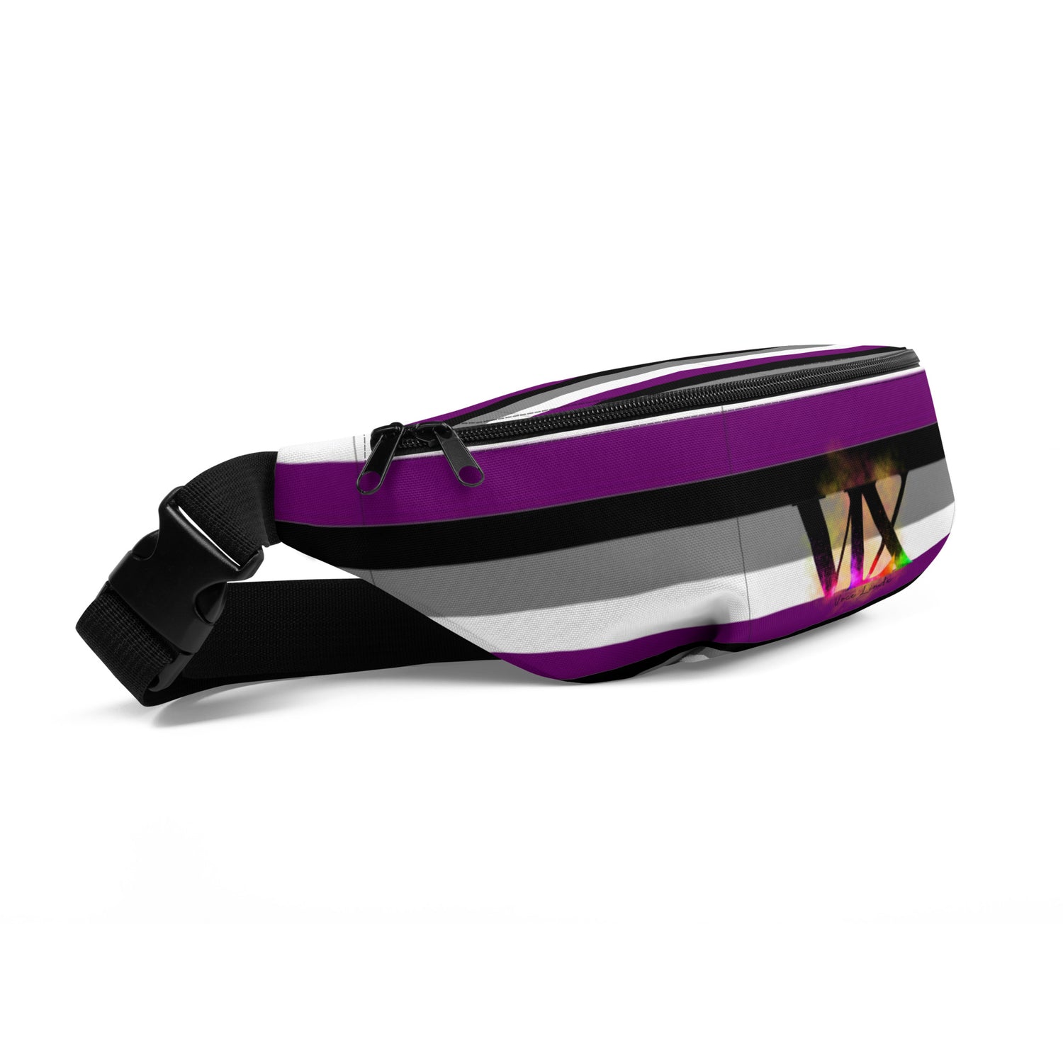 Bandeira do orgulho assexuado Fanny Pack