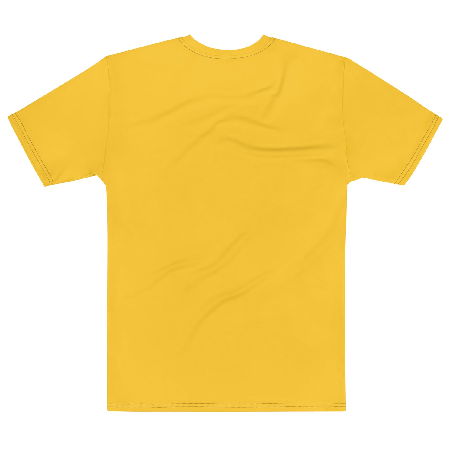 T-shirt Yellow Abstract Wide Dots Filled