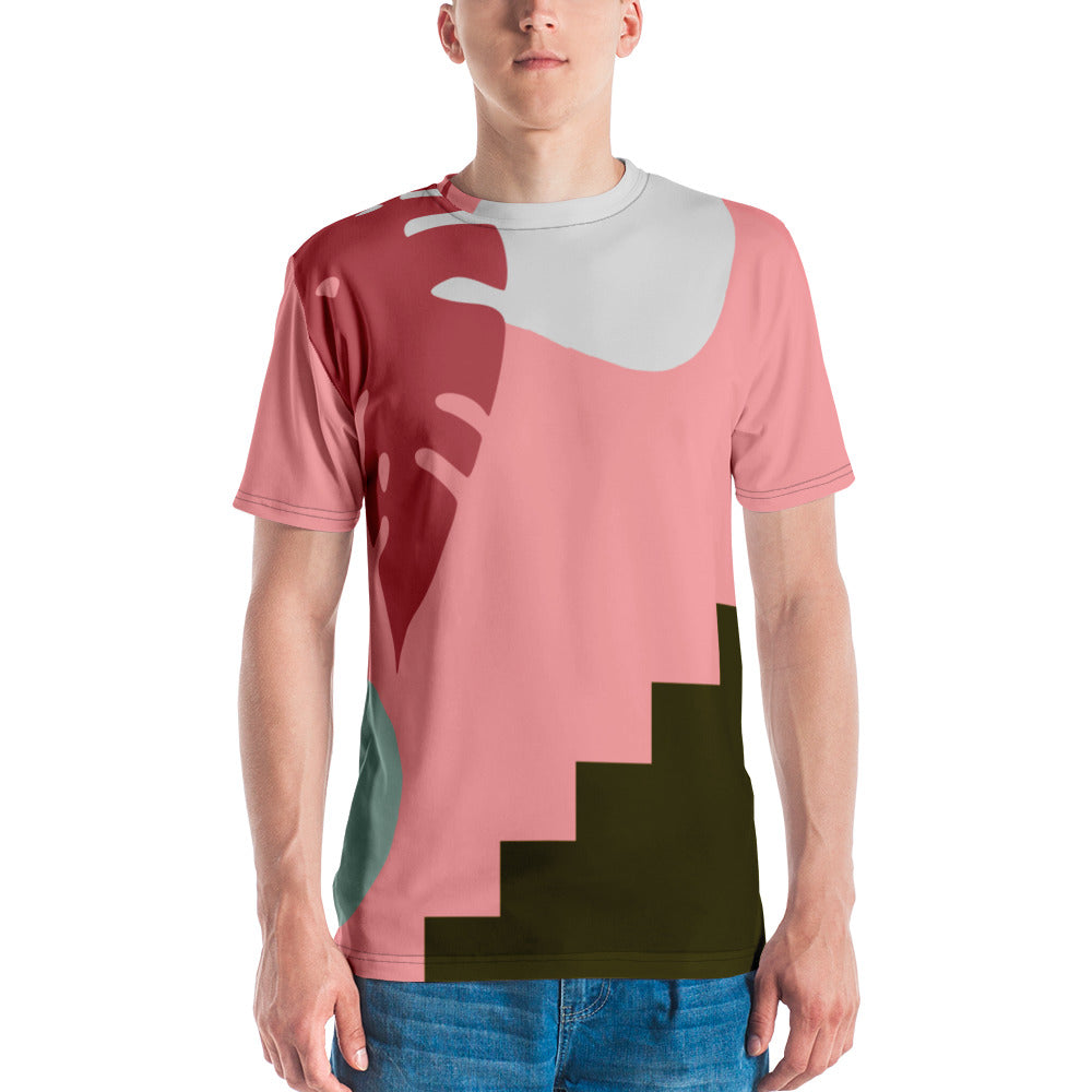 Pink leaf hot sale shirt