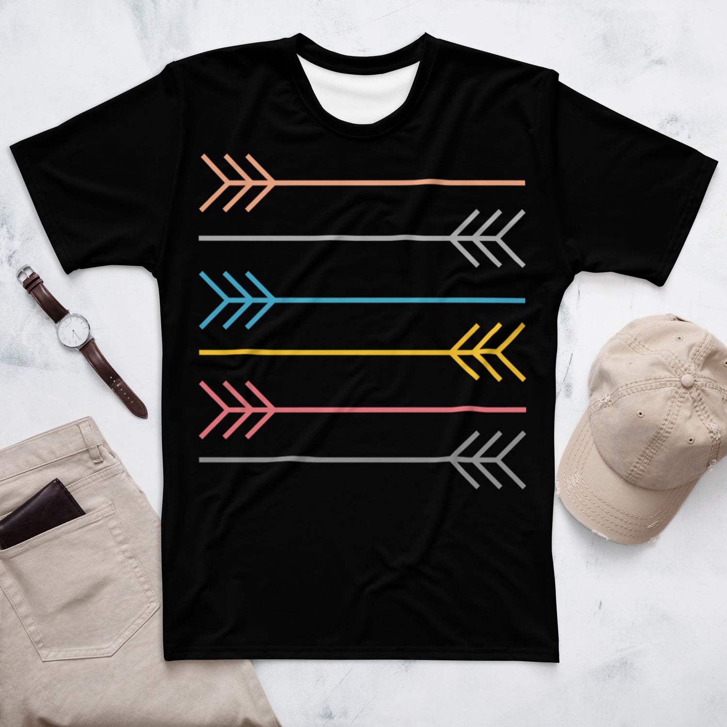 T-shirt Abstract arrows