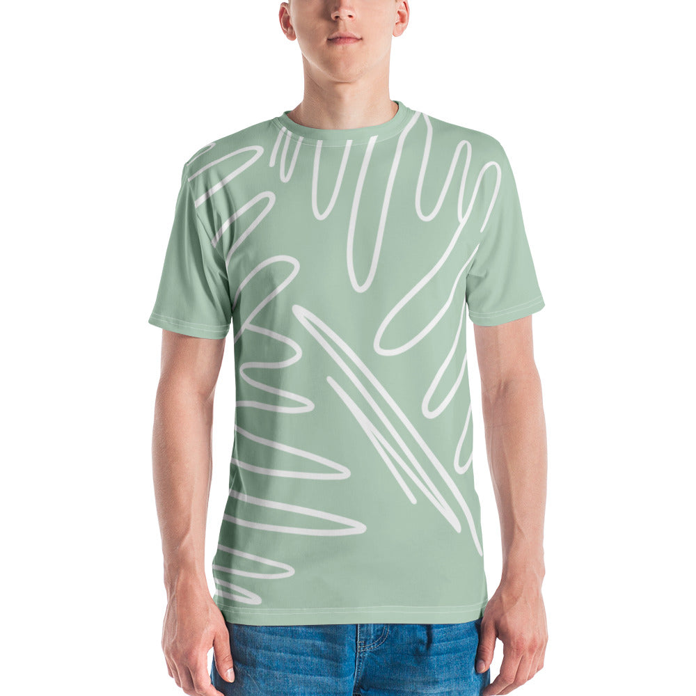 T-shirt Abstract Sketched Line