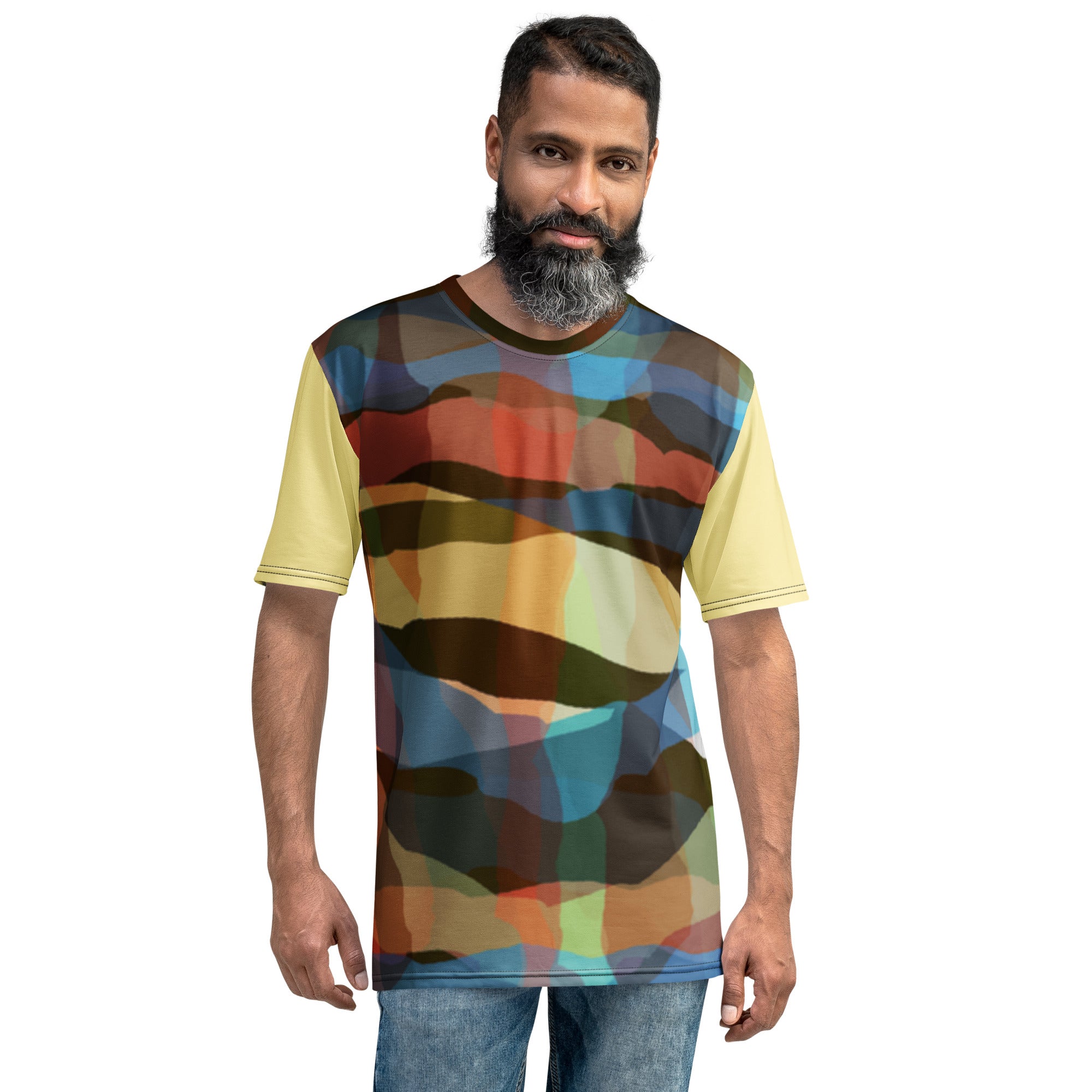 T-shirt Thick Colored Lines