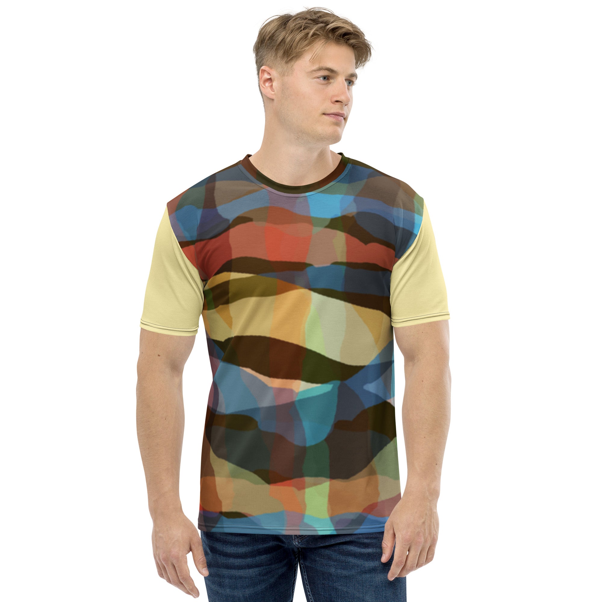 T-shirt Thick Colored Lines