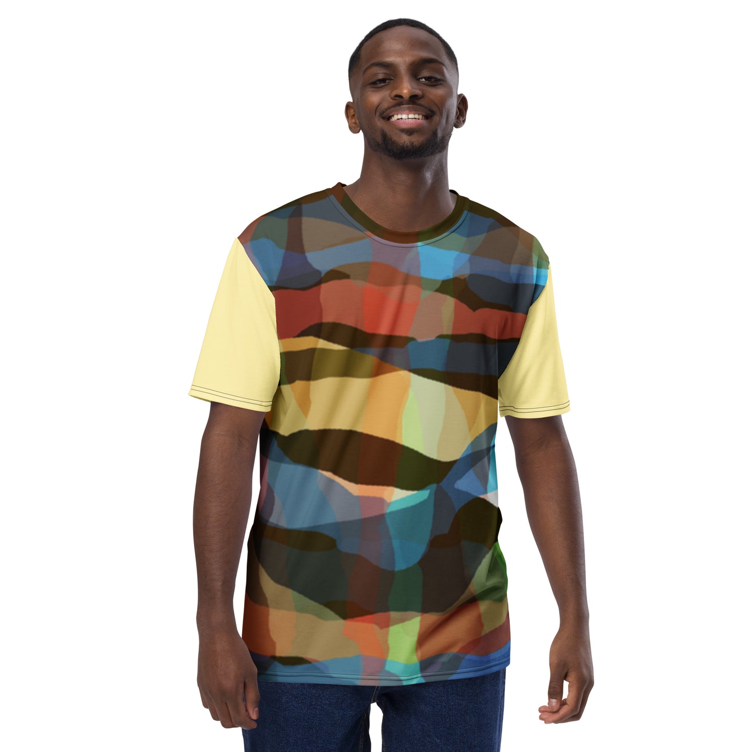 T-shirt Thick Colored Lines