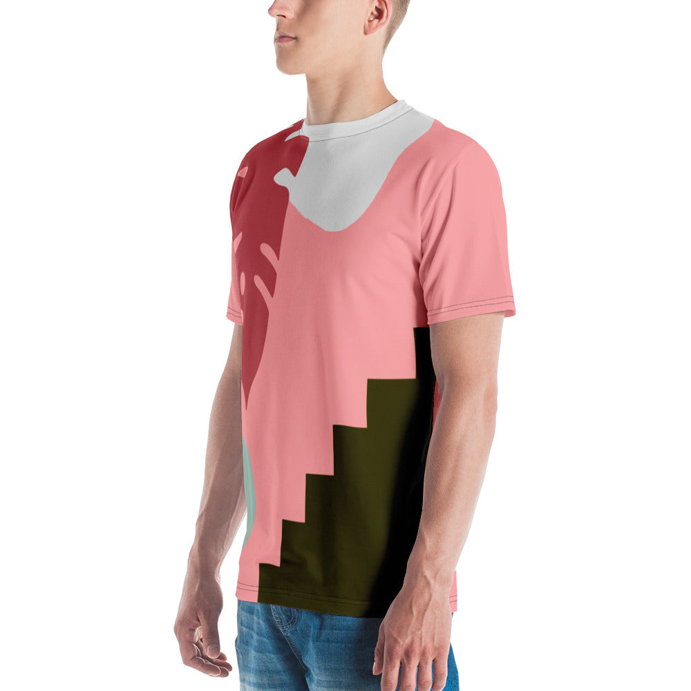 Camiseta Folha Rosa