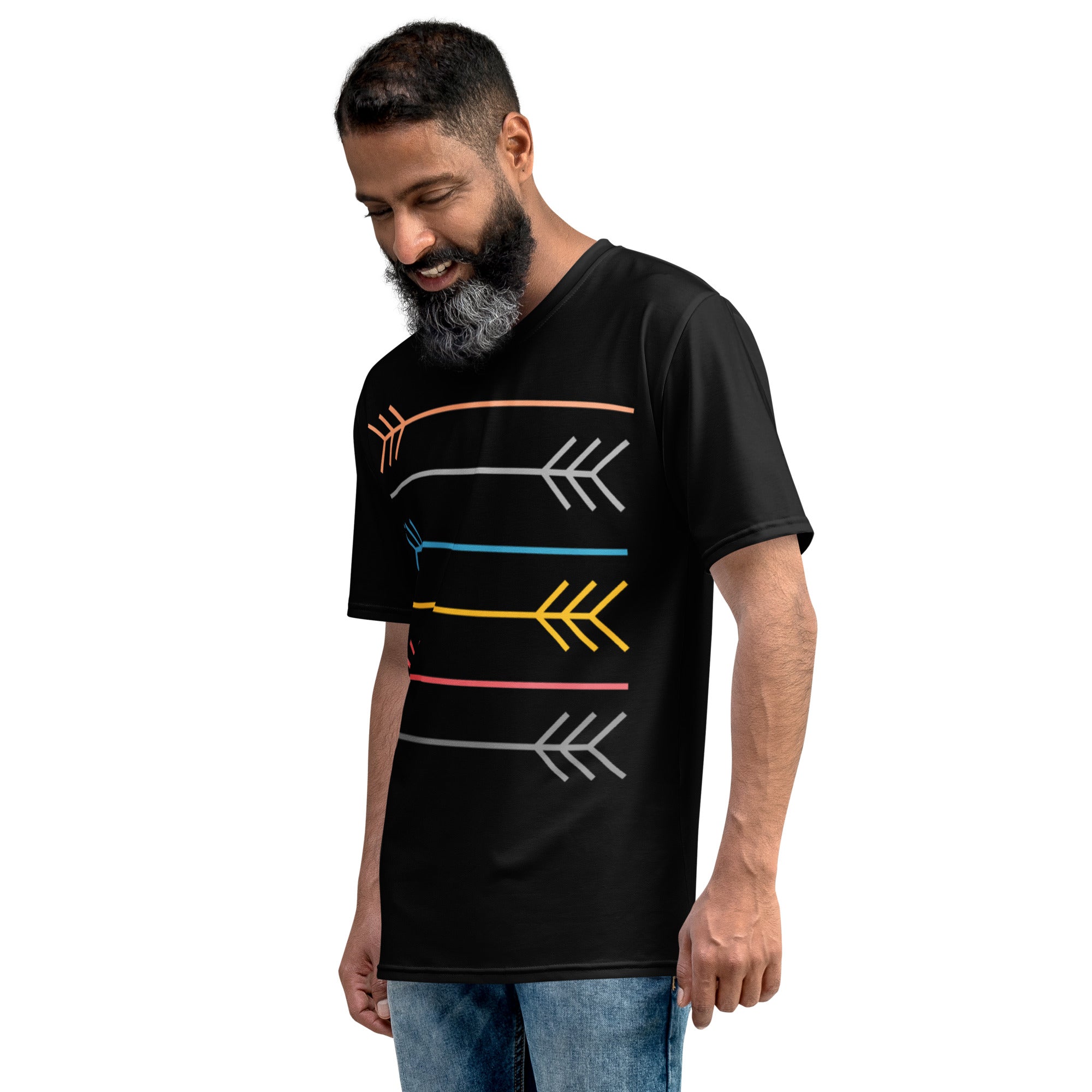 Camiseta Setas abstratas