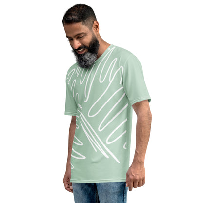 Camiseta Linha Esboçada Abstrata