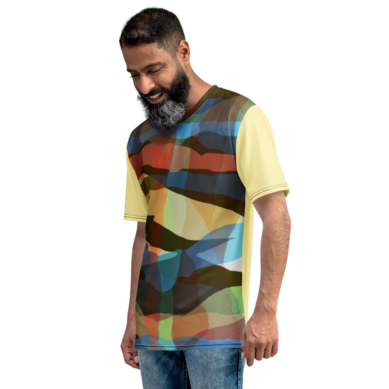 Camiseta Líneas Gruesas De Colores