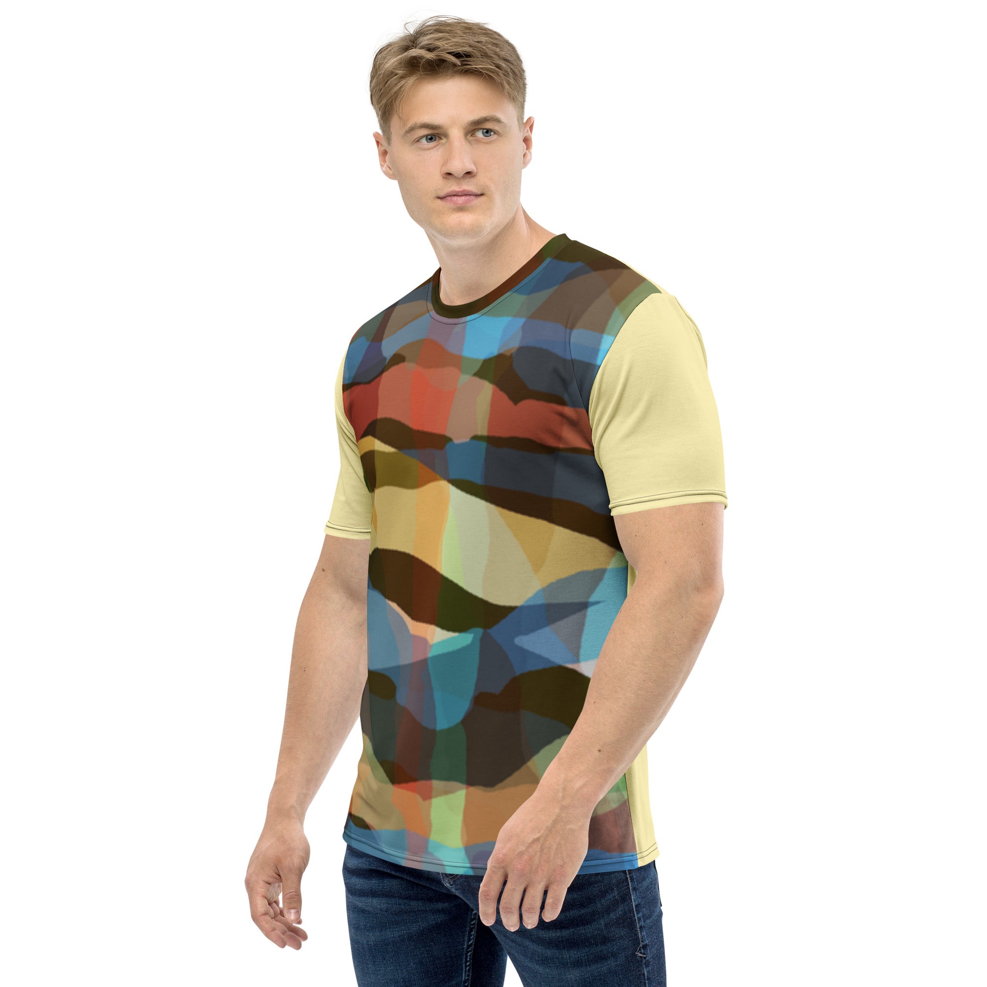 Camiseta Líneas Gruesas De Colores