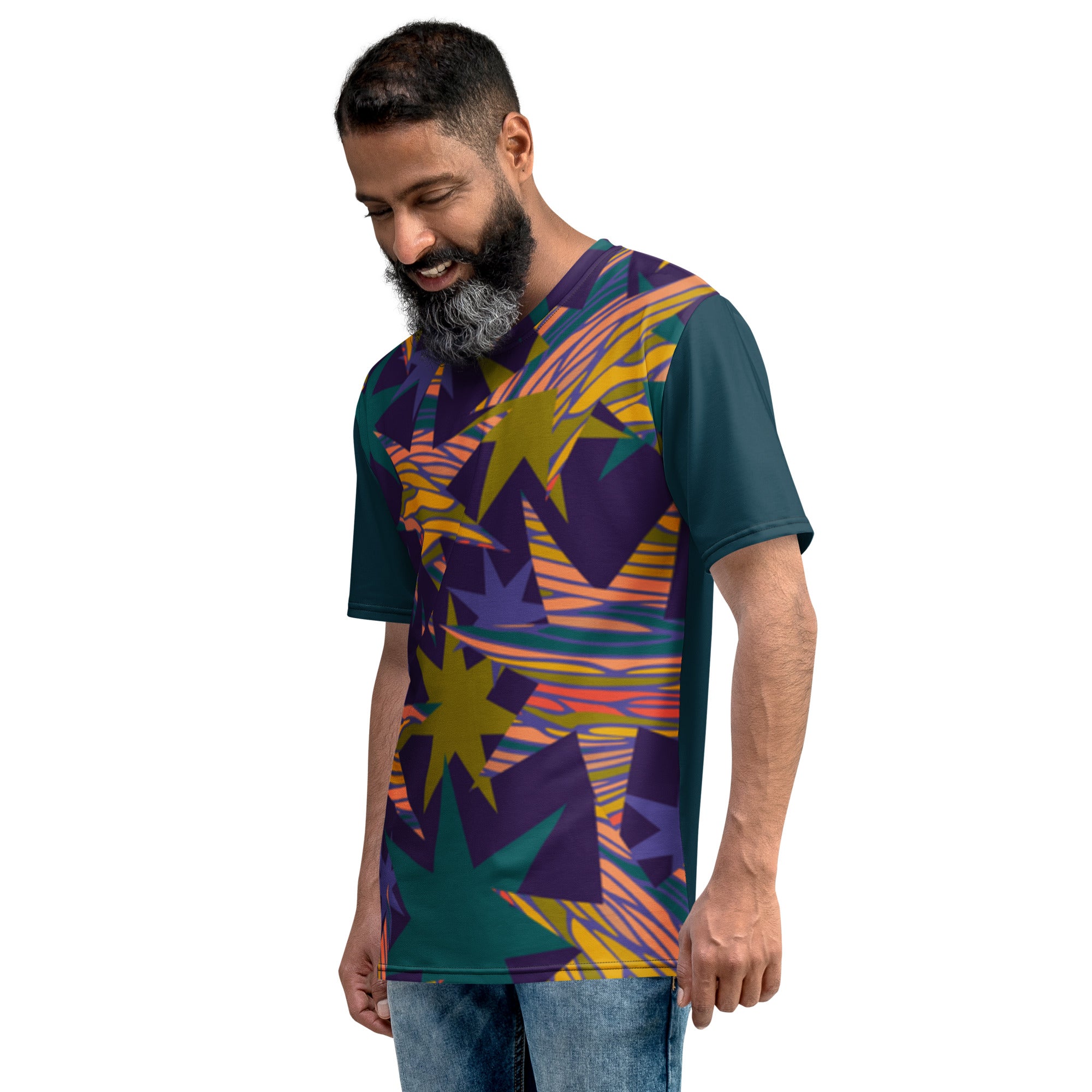 Camiseta Estrellas de Colores Siete Puntas