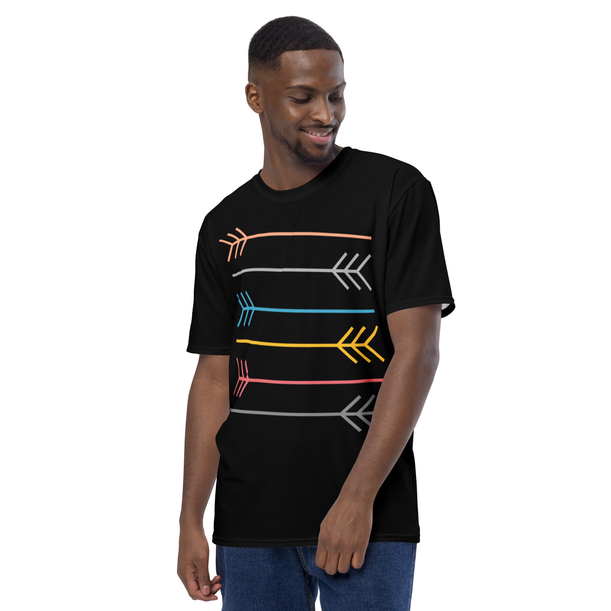 Camiseta Setas abstratas