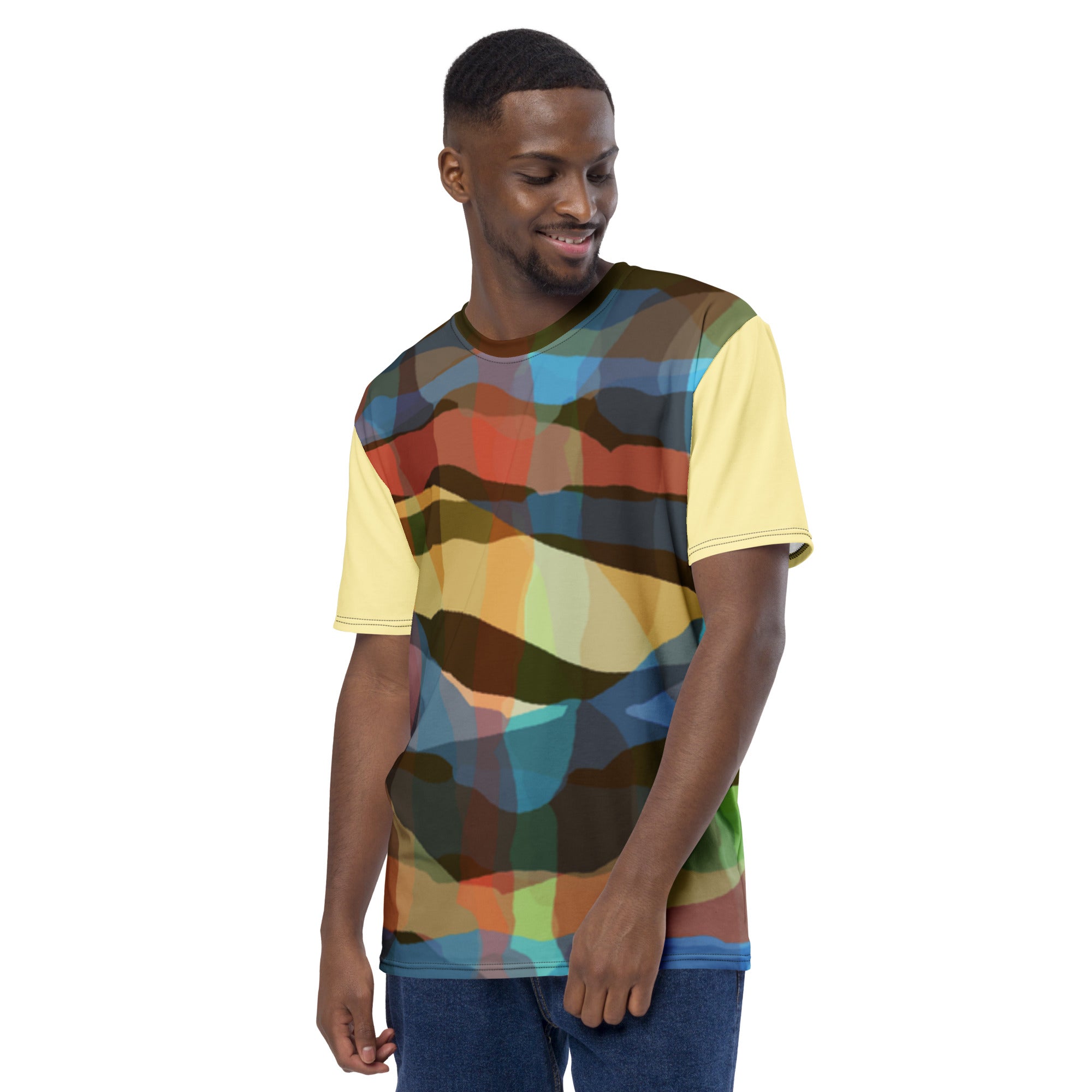 T-shirt Thick Colored Lines