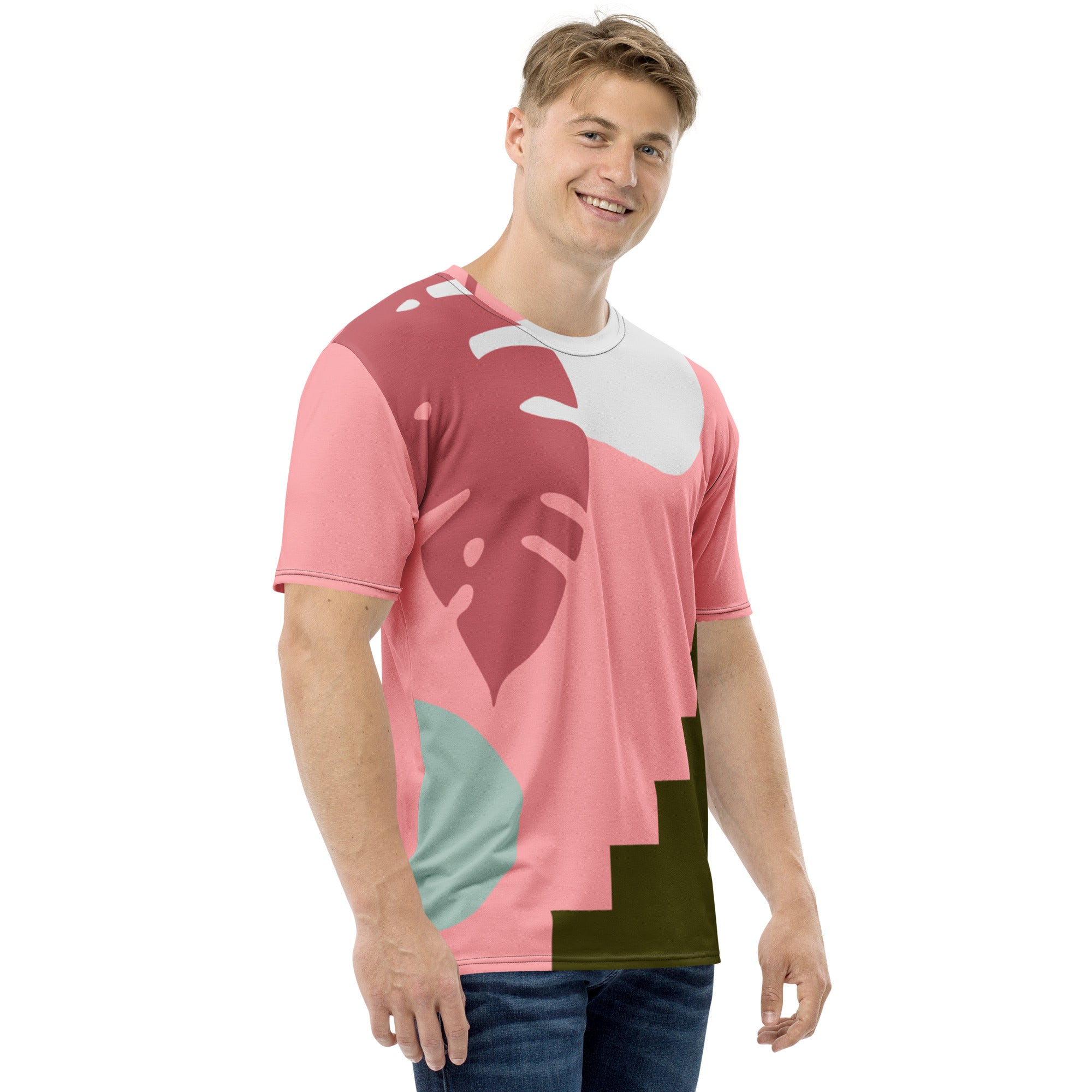 Camiseta Hoja Rosa