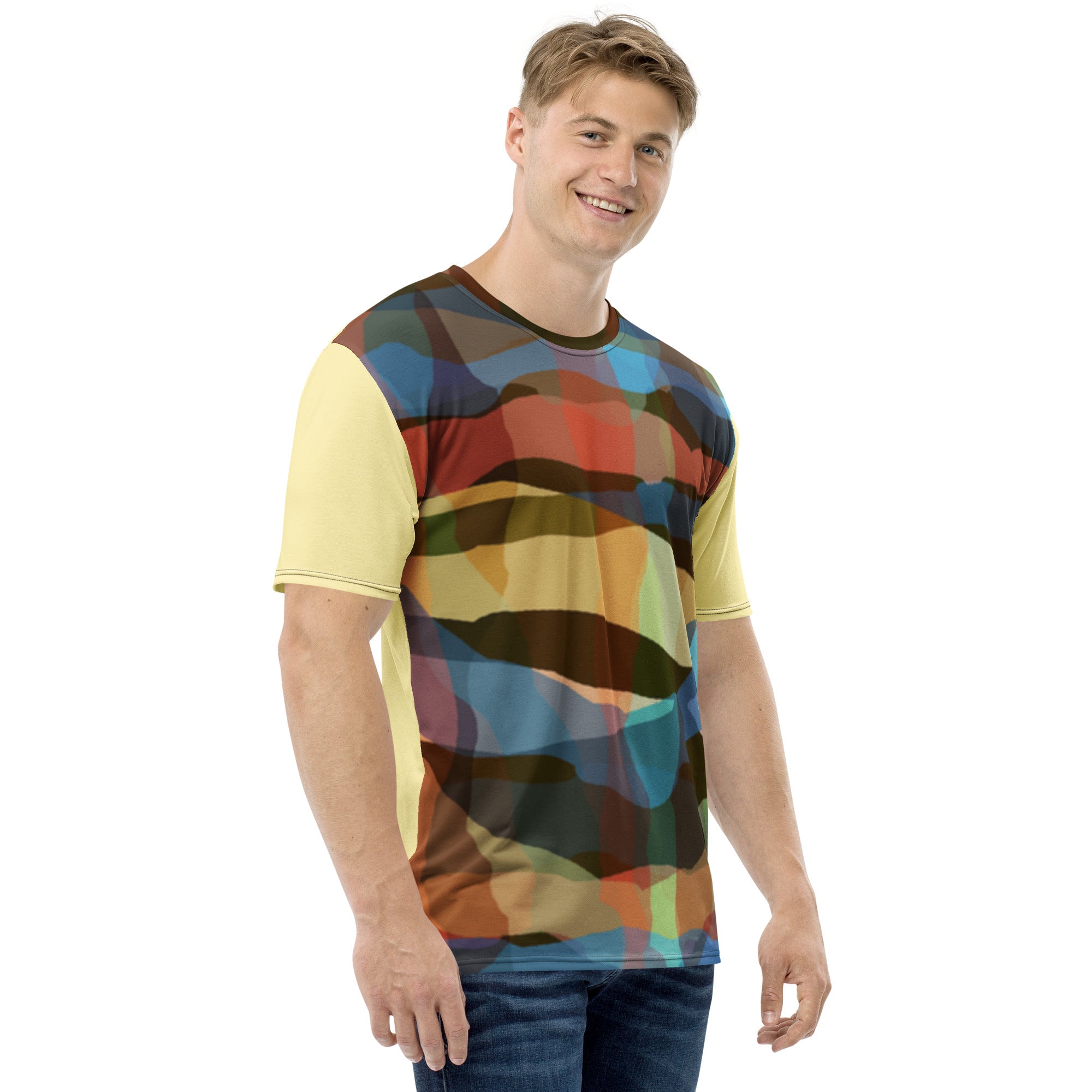 T-shirt Thick Colored Lines