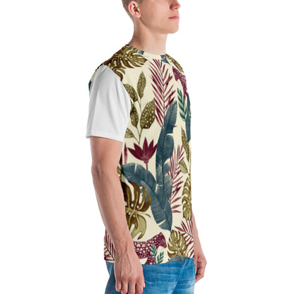 Camiseta Jaguar Vermelha na Floresta