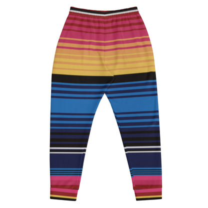 Matching Joggers with colored stripes