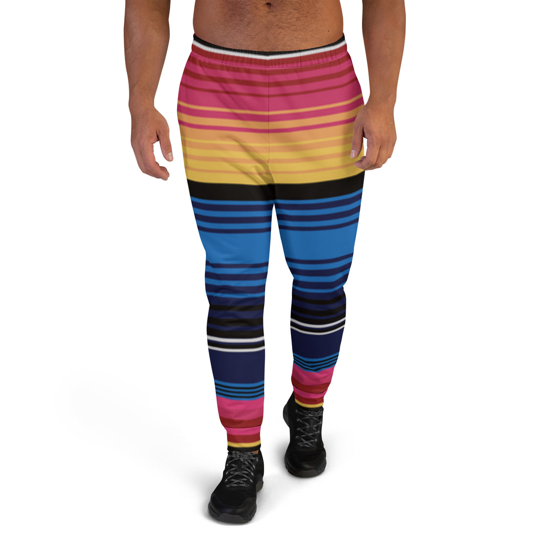 Joggers Listras Coloridas