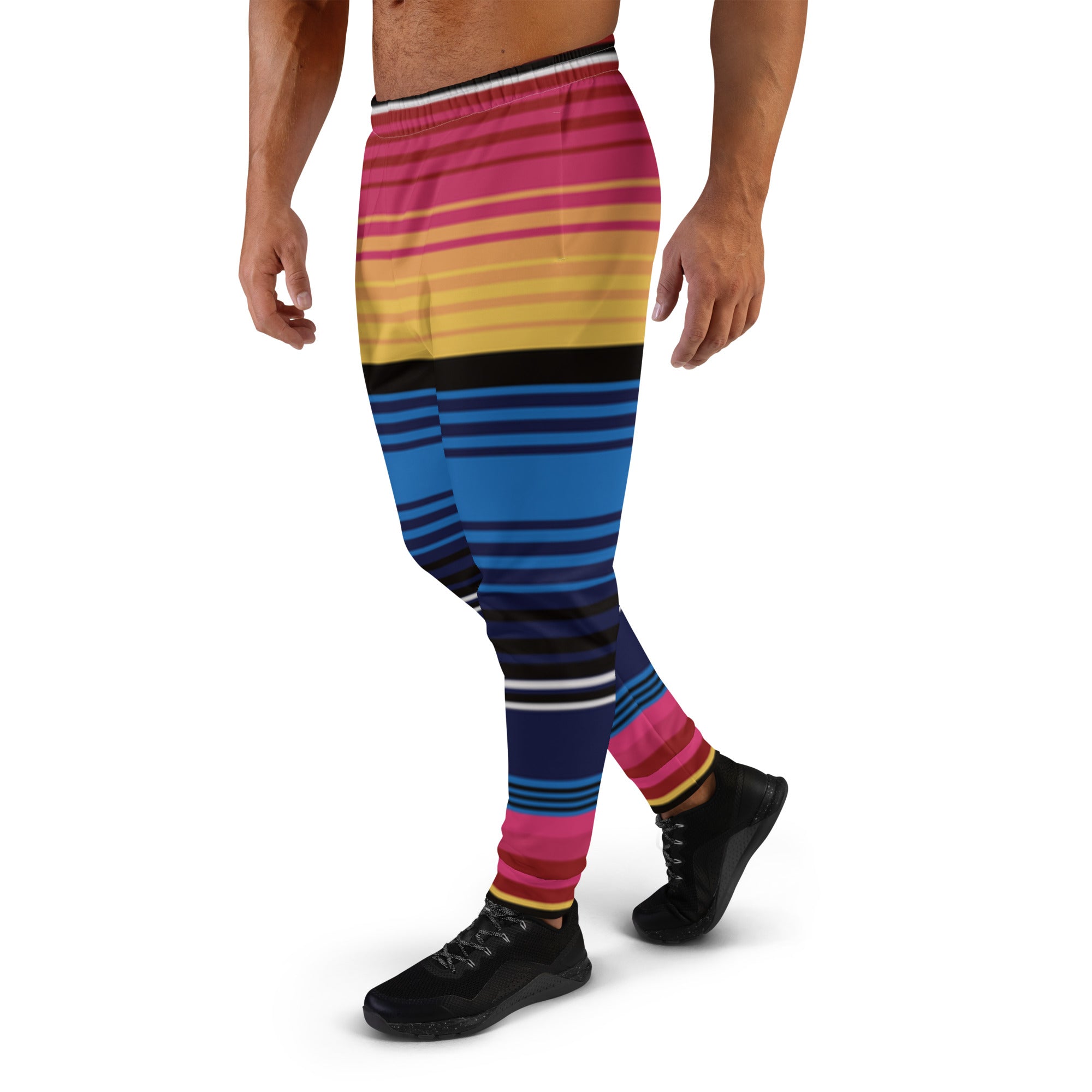 Joggers Listras Coloridas