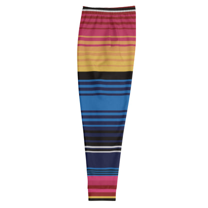 Joggers a juego con rayas de colores