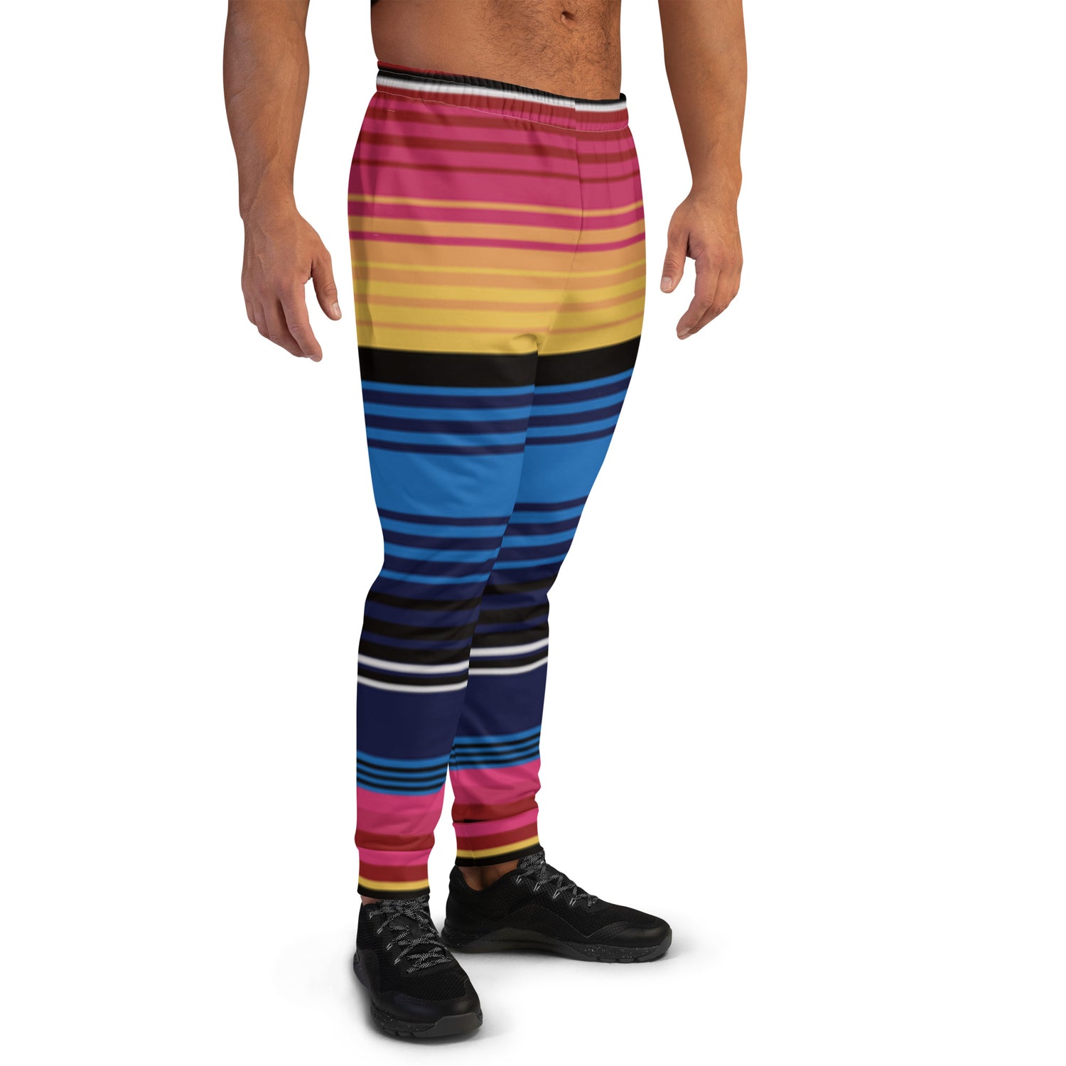 Joggers Listras Coloridas