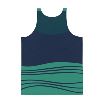 Tank Top Blue and Green