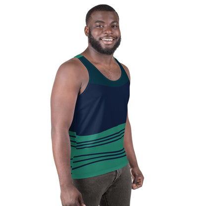 Tank Top Blue and Green