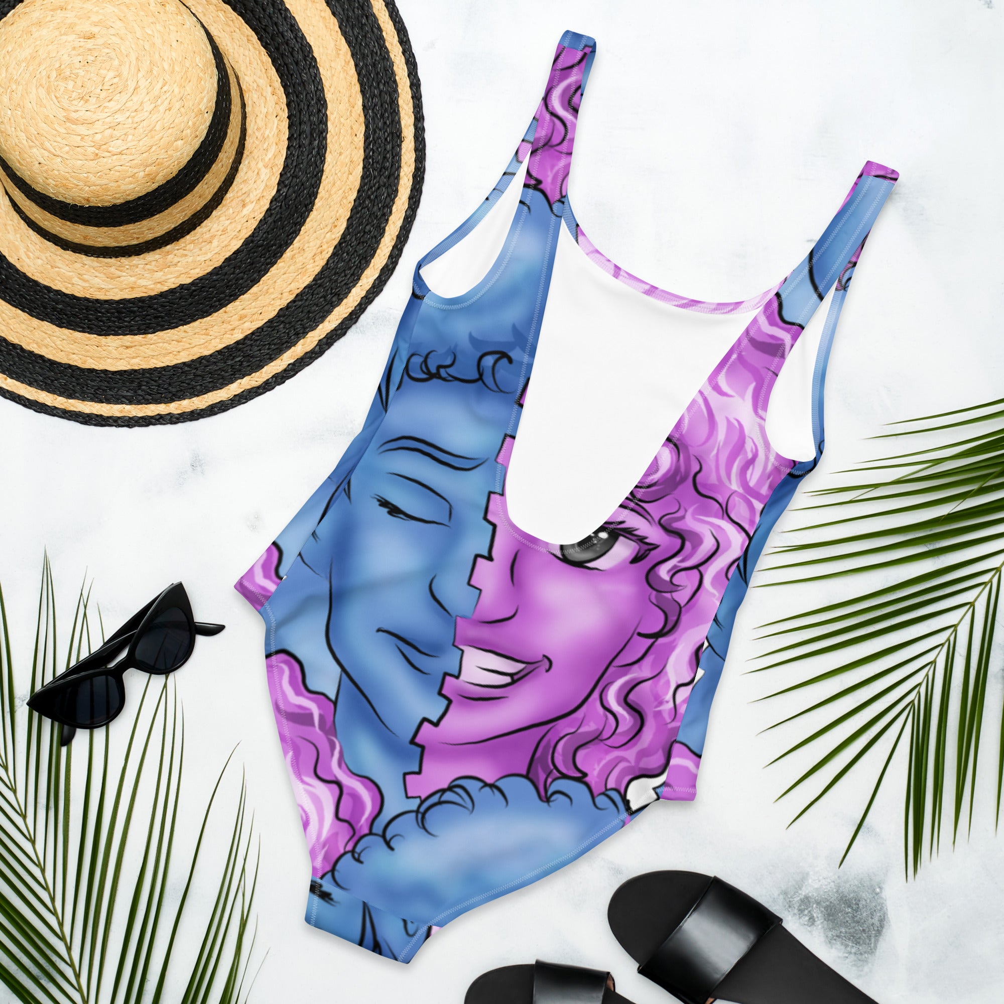 One-Piece Swimsuit Transgender Male to Female