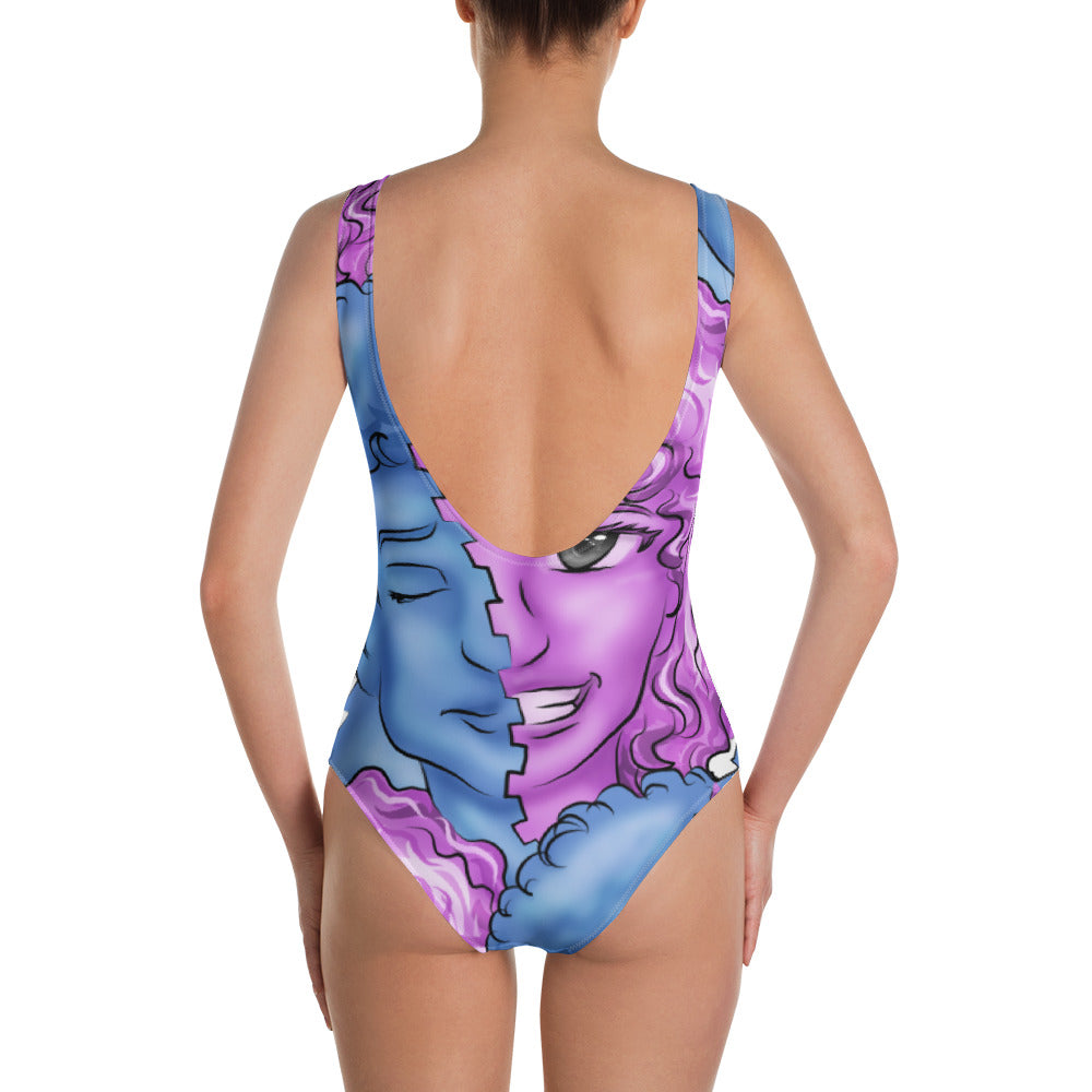 One-Piece Swimsuit Transgender Male to Female