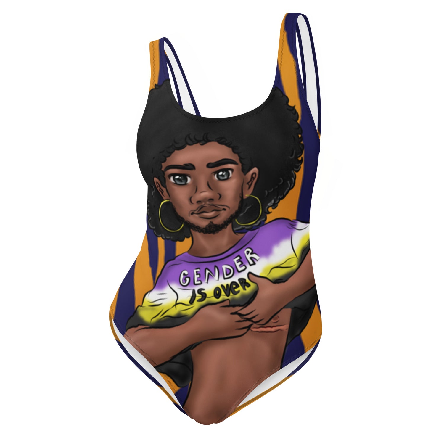 One-Piece Swimsuit Non-Binary