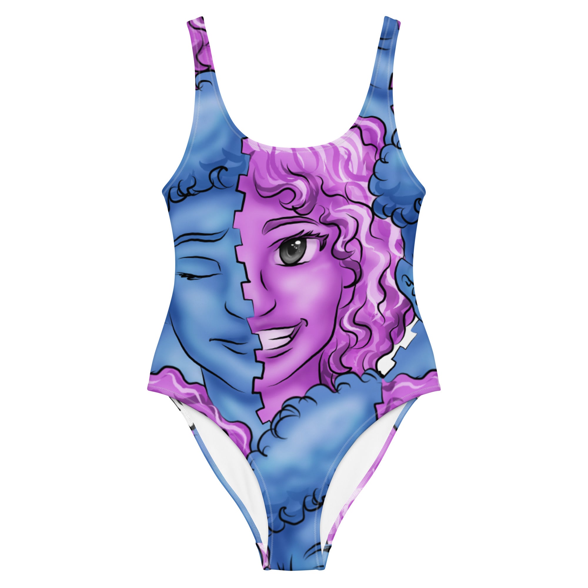 One-Piece Swimsuit Transgender Male to Female