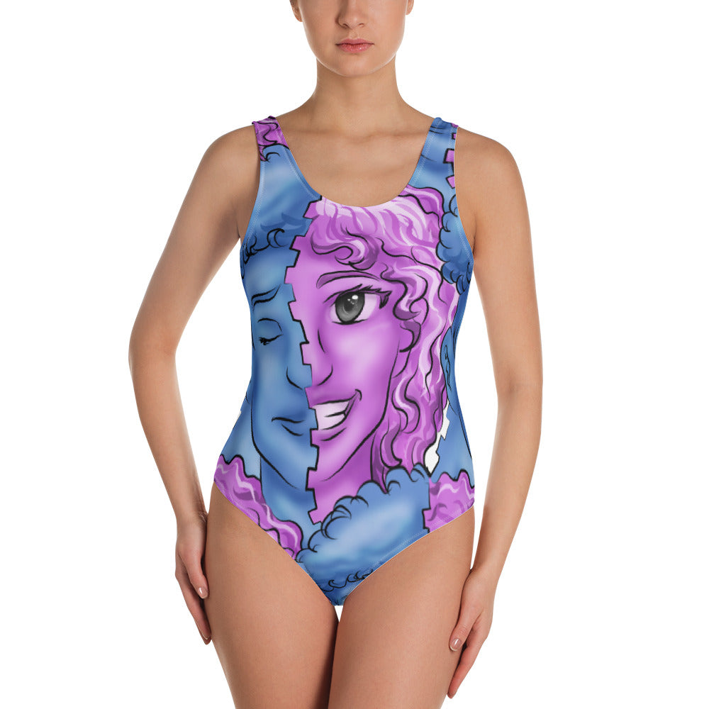 One-Piece Swimsuit Transgender Male to Female