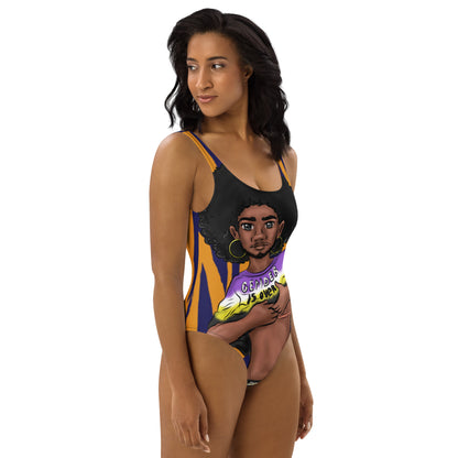 One-Piece Swimsuit Non-Binary