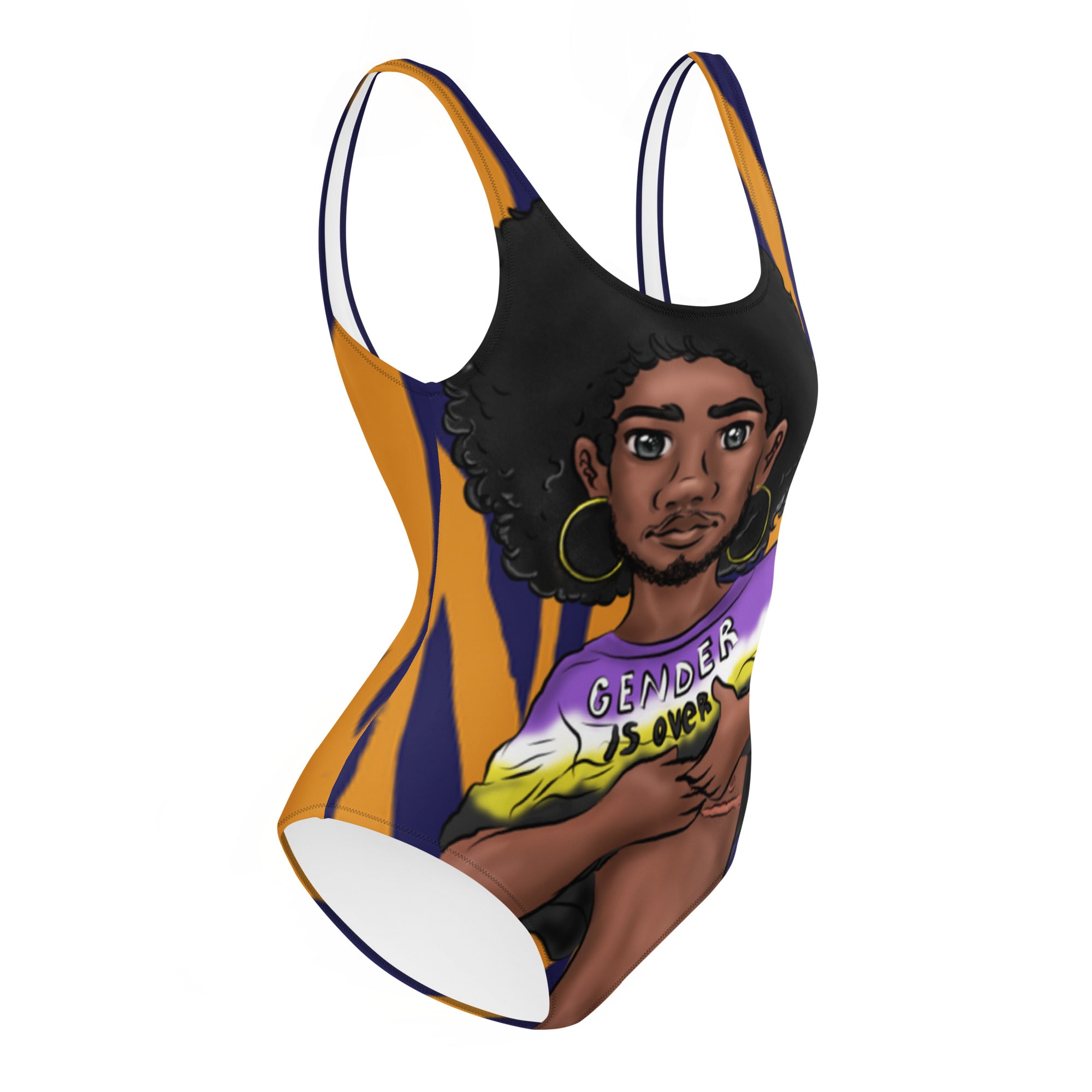 One-Piece Swimsuit Non-Binary