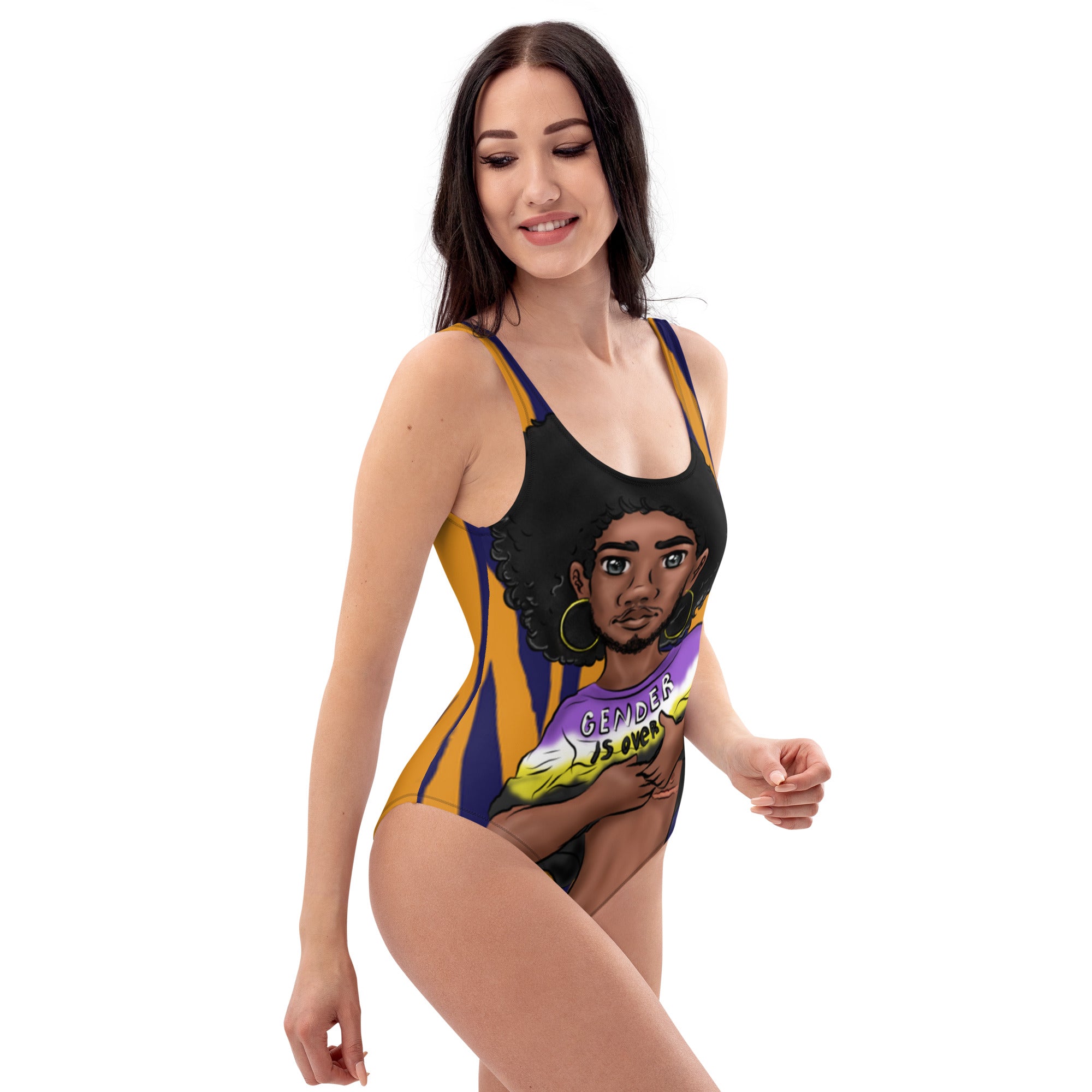 One-Piece Swimsuit Non-Binary