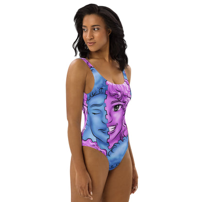 One-Piece Swimsuit Transgender Male to Female