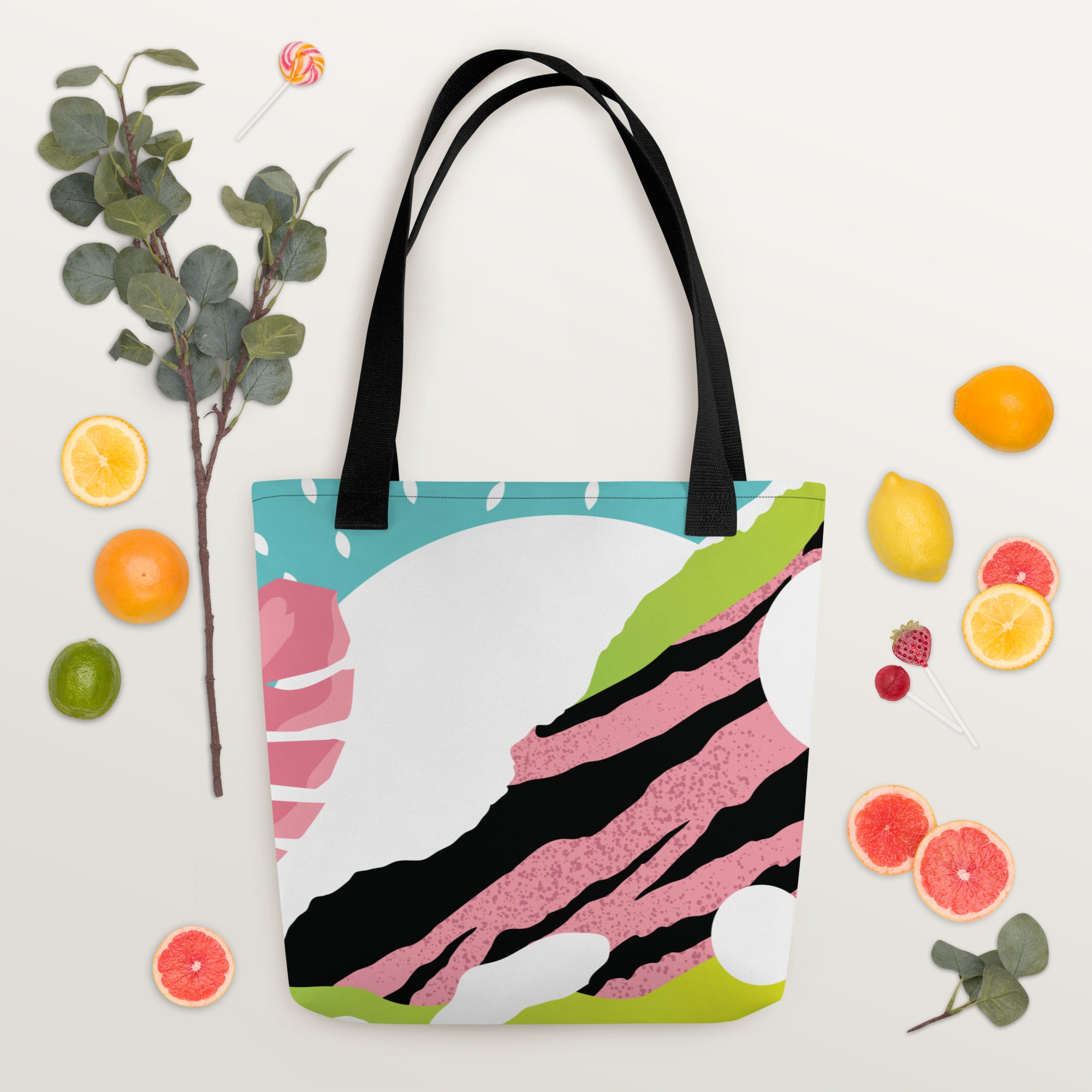 Tote bag Pop Art Pink