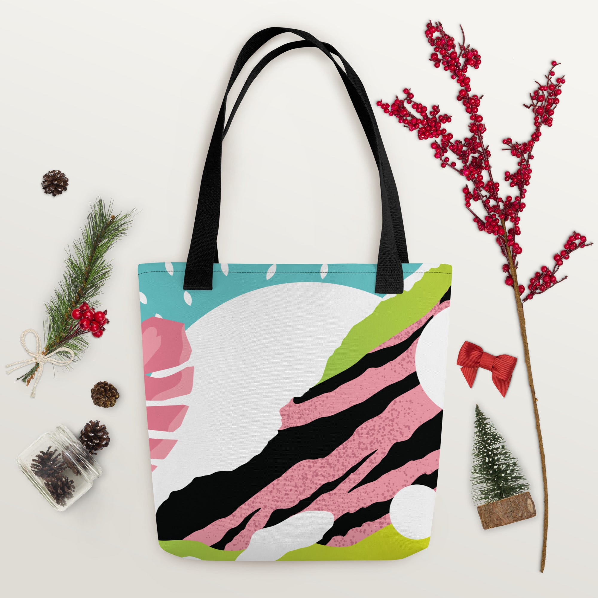 Tote bag Pop Art Pink