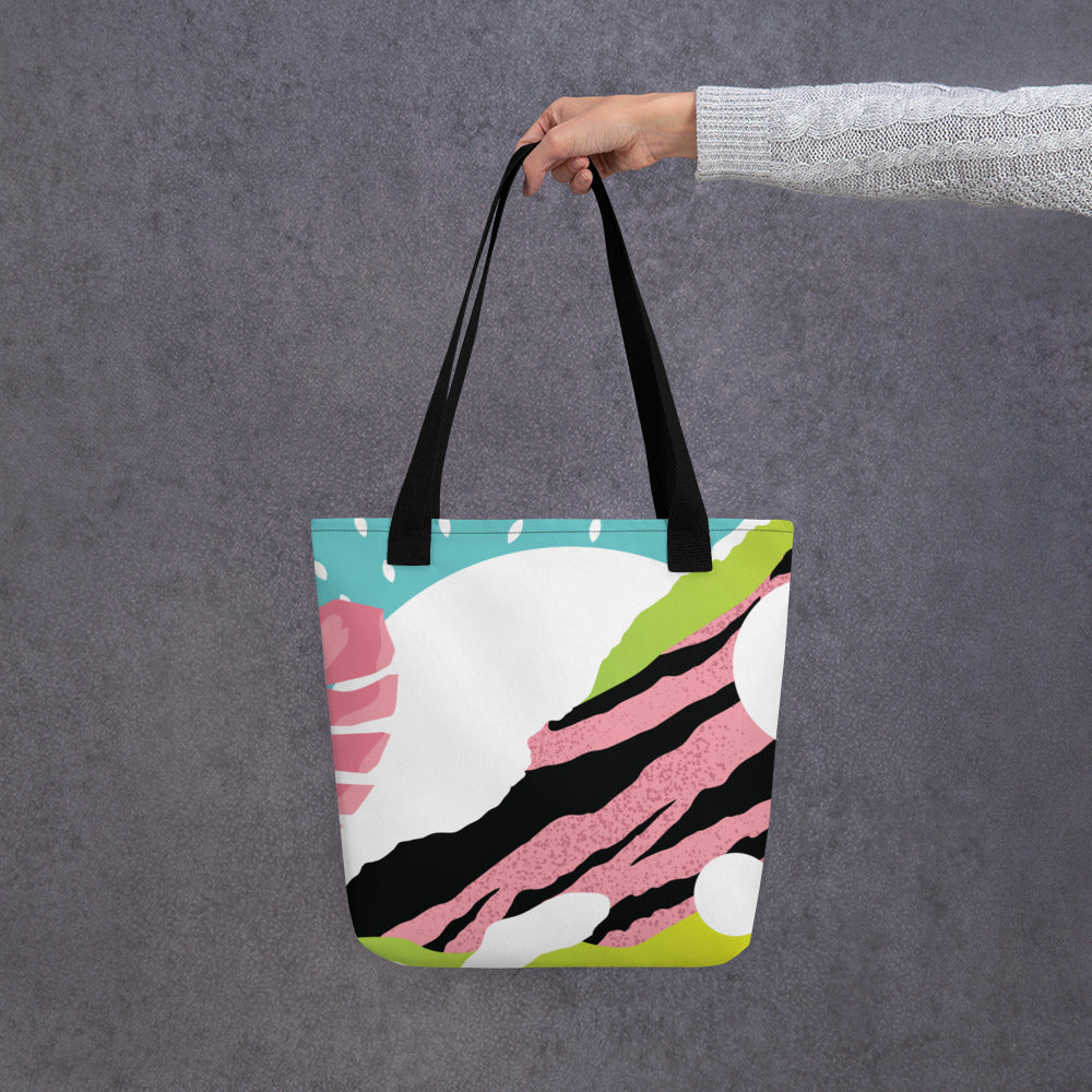 Tote bag Pop Art Pink