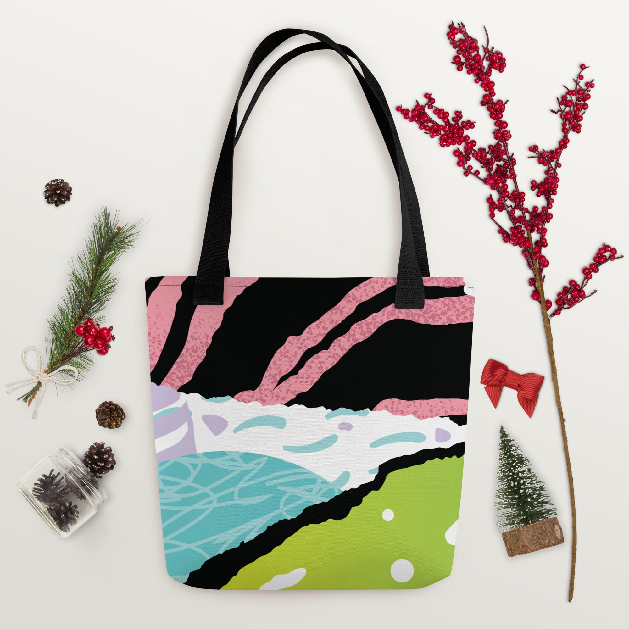 Tote bag Pop Art Pink