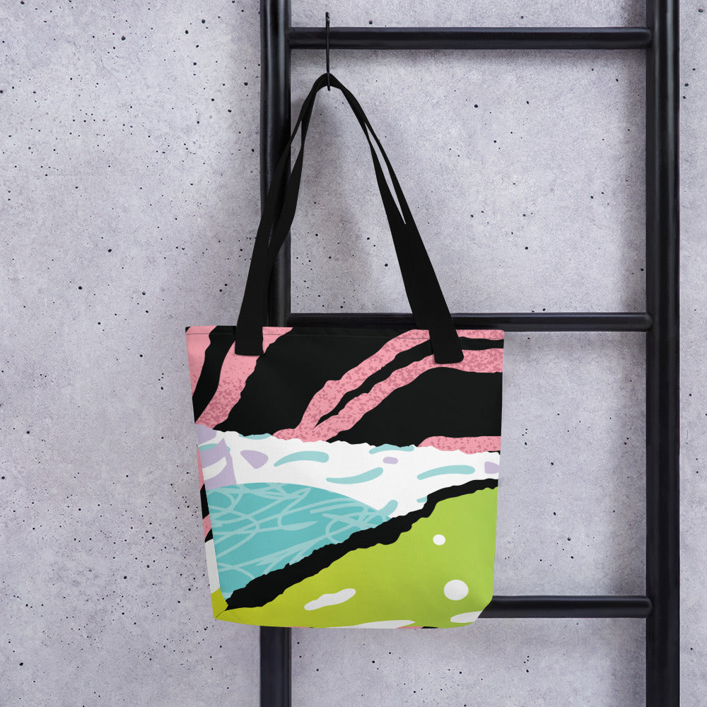 Tote bag Pop Art Pink