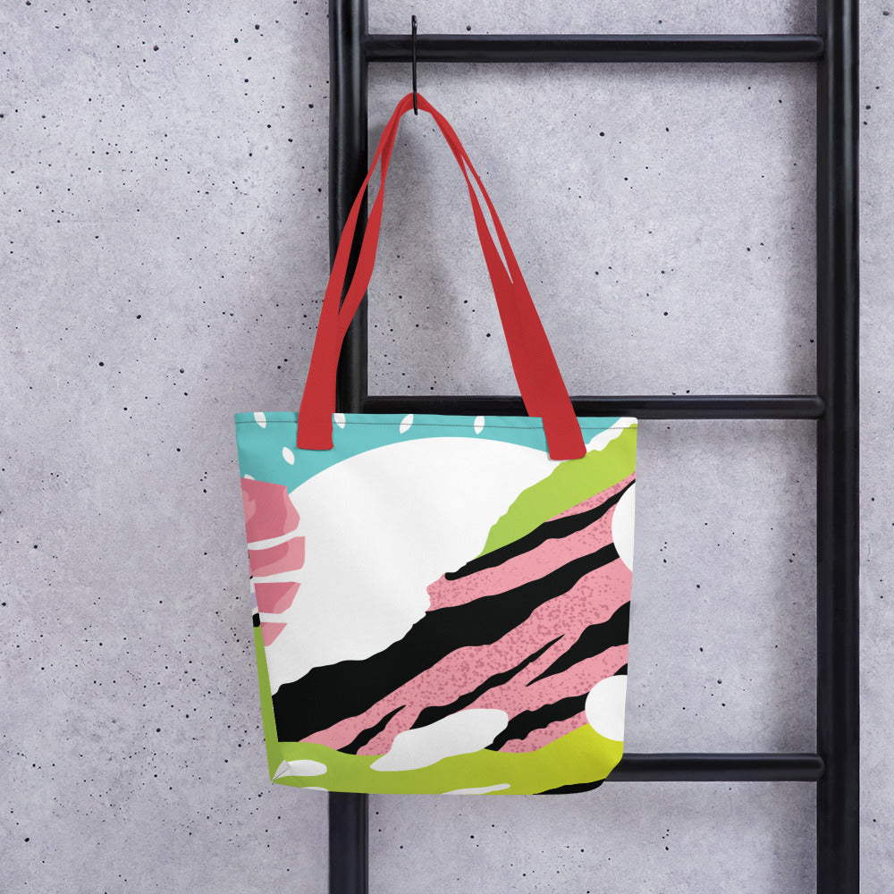 Tote bag Pop Art Pink