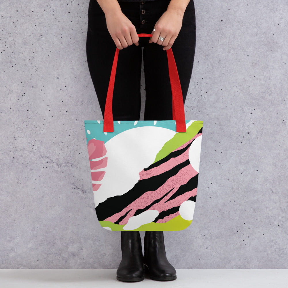 Tote bag Pop Art Pink