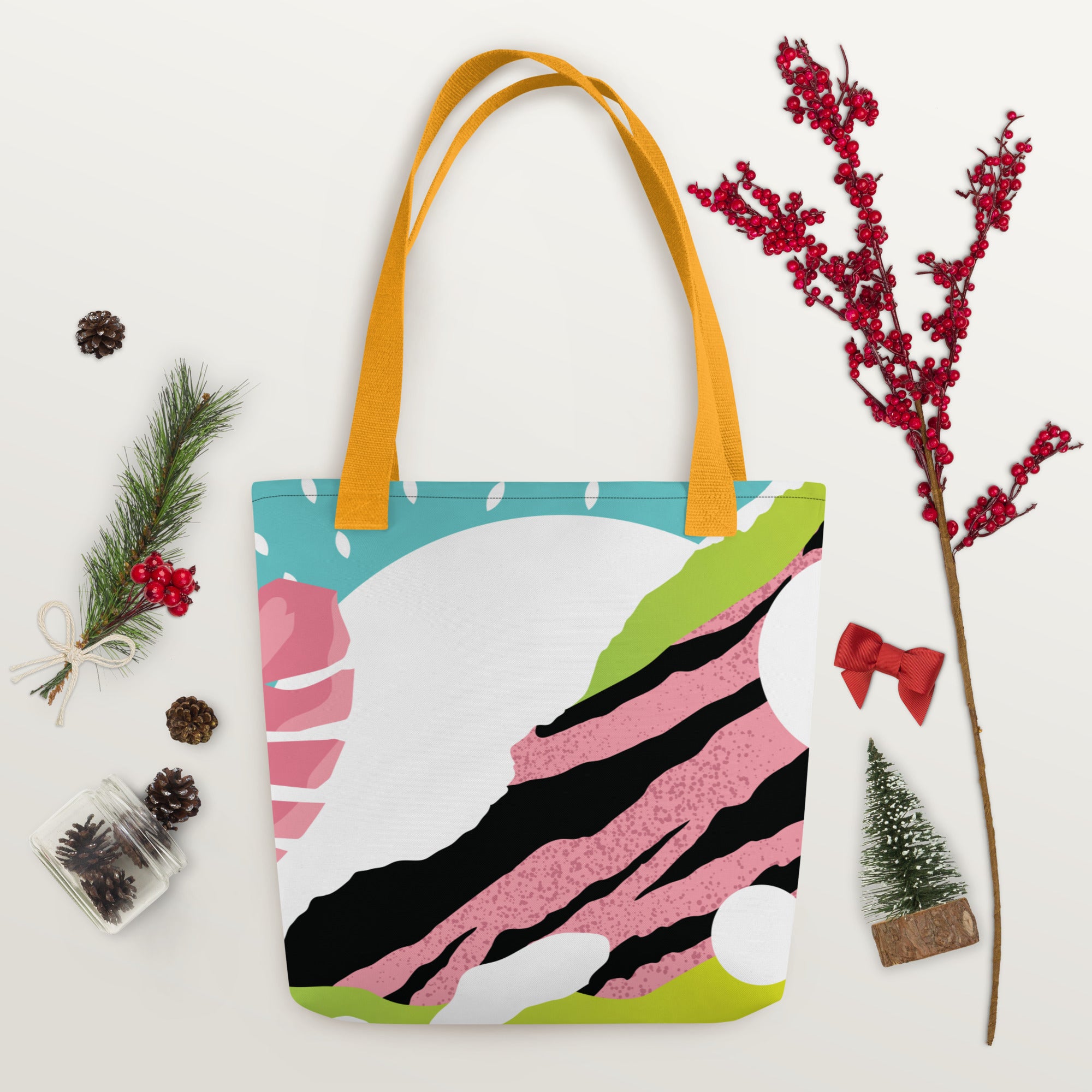 Tote bag Pop Art Pink