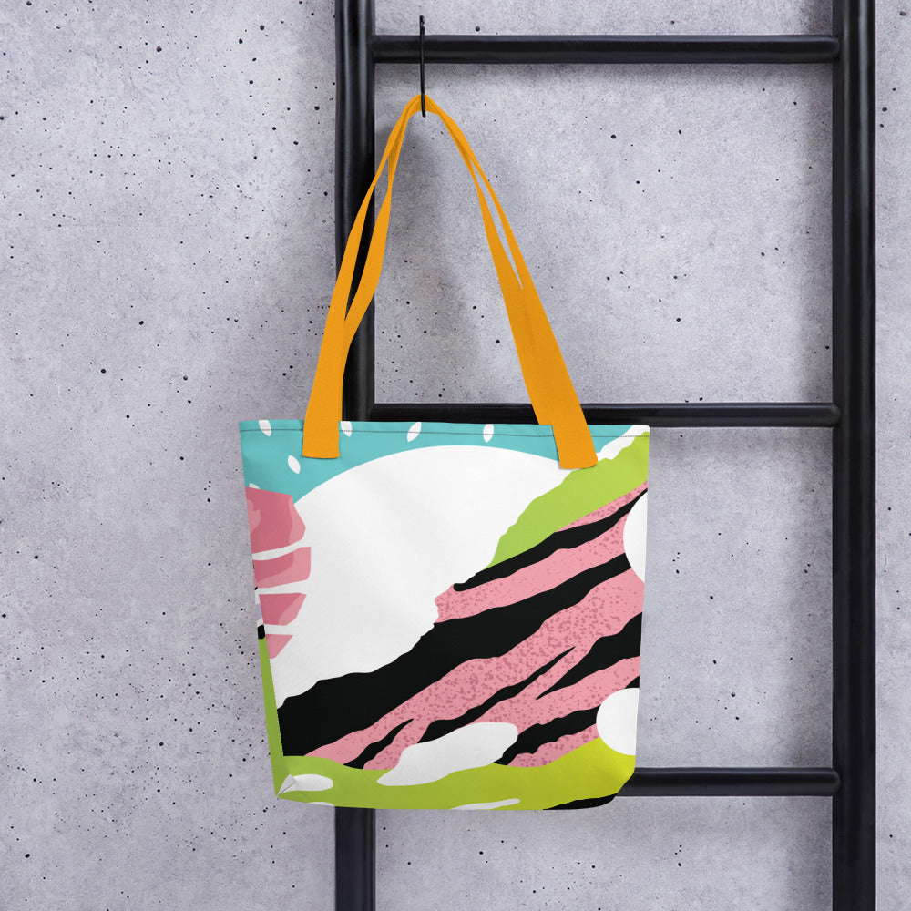 Tote bag Pop Art Pink