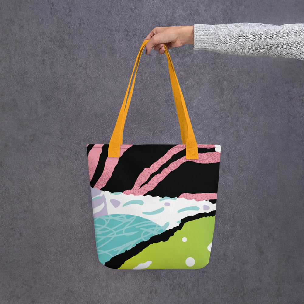 Tote bag Pop Art Pink