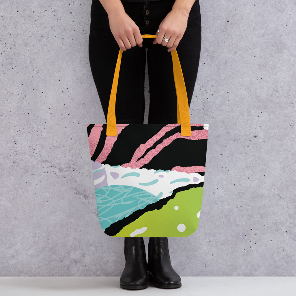 Tote bag Pop Art Pink