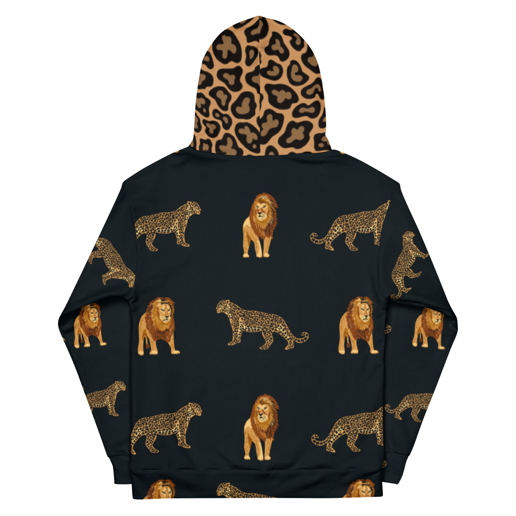 Hoodie Jaguar and Lion