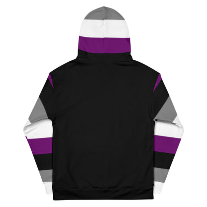 Hoodie Asexual pride flag